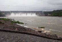 નર્મદા ડેમના 23 દરવાજા ખોલાયા તંત્ર દ્વારા નદી કાંઠા વિસ્તારના લોકોનું સ્થળાંતર