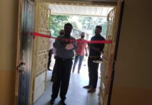 જિલ્લા પ્રાથમિક શિક્ષણાધિકારી શ્રી જે.એમ.પટેલના હસ્તે રીનોવેશન કરેલ BRC ભવન રીબીન કાપી ખુલ્લું મુકાયું