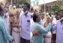 રોડના ખાતમુહૂર્તમાં સાંસદ મનસુખ વસાવા અને અપક્ષ કોર્પોરેટર મહેશ વસાવા વચ્ચે તુ તુ મેં મેં