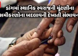 ડાંગના નેતાઓના પક્ષ પલટા કારણે સ્થાનિક સ્વરાજ્યની ચૂંટણીમાં બદલાવની શક્યતા !