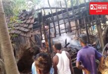 ધરમપુર તાલુકાના આંબા તલાટ ગામમાં શોર્ટ સર્કીટ થતા લાગી આગ !