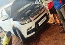 ધરમપુરના બોપી ગામના સરપંચની કારમાં અજાણ્યા શખ્સએ ચાંપી આગ !