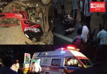 વાંસદાના જામલીયામાં ગતરોજ સાંજના ટ્રક અને બાઈક વચ્ચે અકસ્માત !