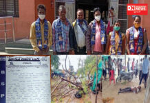 ડાંગ જીલ્લામાં વાવાઝોડાથી થયેલ નુકશાનનું વળતર મેળવવા બસપાએ આપ્યું આવેદન