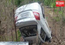 ડાંગના ચિચીનાગાવઠા ગામ પાસે સ્વીફ્ટ કારનો અકસ્માત: મોટી દુર્ઘટના ટળી