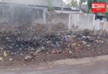 આહવા પંચાયતના દેવલપાડામાં લોકોની અનેક રજુવાતો છતાં કચરાના ઢગલા યથાવત
