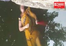 ચીખલીના માંડવખડક ગામની નદીમાં મળી અજાણી મહિલાની લાશ: રહસ્ય અકબંધ !