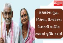 સંઘપ્રદેશમાં વૃદ્ધ અને વિધવા દિવ્યાંગના પેન્સનની માસિક રકમમાં વૃદ્ધિ કરાઈ