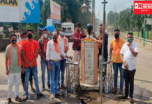 વાંસદાના તાલુકા યુવા મોર્ચા ભાજપ દ્વારા સરદારની મૂર્તિને અપાયું સમ્માન