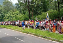 છત્તીસગઢ : બોધઘાટ પ્રોજેક્ટ સામે બસ્તરમાં આદિવાસીઓની વિશાળ રેલી