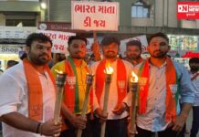 પારડીમાં 15 ઓગસ્ટના સ્વાતંત્ર્ય દિને મશાલ રેલી કાઢી શહીદ જવાનોને યાદ કરાયા