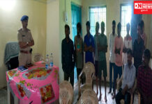 નાનાપોંઢા પોલીસ સ્ટેશનના PSI હદમાં આવતા ગામોની લીધે મુલાકાત