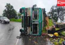 સાપુતારા ઘાટમાર્ગ પર ટ્રક ટાવેરા અને સેલરીયો ગાડી વચ્ચે થયો ગંભીર અકસ્માત: જંગી નુકશાન