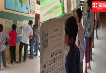 ગાંધી વિચારધારાનું બાળકોમાં સિંચન કરતાં ખોબા આશ્રમના કાર્યકર્તાઓ..