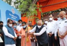 અમદાવાદના લાલ બહાદુર શાસ્ત્રી તળાવ ખાતે ૭૧,000 છોડનું કર્યું રોપણ