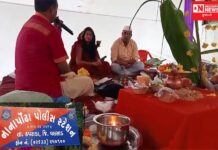 શ્રાવણ માસમાં સત્યનારાયણની કથાથી નાનાપોઢાં પોલીસ સ્ટેશનમાં સર્જાયું ભક્તિમય વાતાવરણ