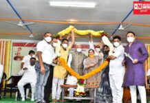 ધરમપુર બરૂમાળમાં મધ્યપ્રદેશના રાજયપાલ શ્રી મંગુભાઇ પટેલનો યોજાયો સત્કાર સમારોહ