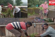 કપરાડાના કોલવેરા પ્રાથમિક શાળામાં જય જોહર યુવા ગ્રુપ દ્વારા સફાઈ અભિયાન