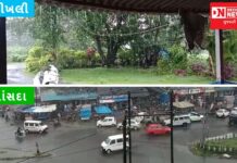 ચીખલી-વાંસદાના વાતાવરણમાં અચાનક પલટો, મેઘરાજા મનમૂકી લાગ્યા વરસવા..