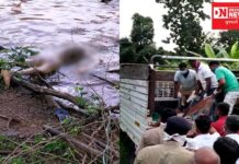 વાંસદાના લાકડબારી ગામમાંથી પસાર થતી નદીમાં અજાણ્યા યુવકની તરતી મળી લાશ..