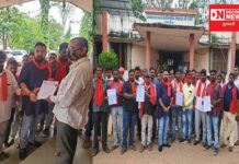 રાજ્ય મંત્રી નિમિષા સુથારને પદ પરથી હટાવવા માટે જનક્રાંતિ સેનાએ ઉમરપાડામાં આપ્યું આવેદનપત્ર