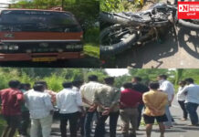 પારડી હાઈવે પર ટેમ્પોની અડફેટે આવતા બાઈક ચાલકનું થયું મોત