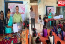 જાયન્ટસ્ ગ્રુપ ઓફ વલસાડ દ્વારા મોટાભવાડાની પ્રાથમિક શાળામાં કરાયું નોટબુક વિતરણ