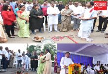 આદિજાતિ વિકાસ મંત્રીશ્રી નરેશભાઇ પટેલ દ્વારા ચીખલી અને ગણદેવી તાલુકામાં વિકાસના કામોનું થયું લોકાર્પણ