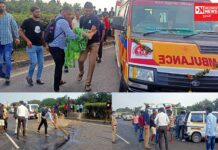 અકસ્માતમાં આપના નેતાએ દેખાડી માનવતા અને અદા કરી પોતાની ફરજ..