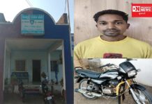 ચીખલીના રાનકુવા પોલીસ ચોકીના પોલીસ કર્મીની બાજ નજરથી તસ્કરને કર્યો જેલના સળિયા પાછળ