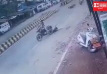 જાણો: ક્યાં બે બાઈક વચ્ચે થયેલા જોરદાર અકસ્માતમાં થયો ચમત્કારિક બચાવ