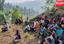 મહારાષ્ટ્રના જલગાંવ ગાંધી રીસર્ચ ફાઉન્ડેશનના વિદ્યાર્થીઓ લોક મંગલમ વિદ્યાપીઠ ખોબાની મુલાકાતે..