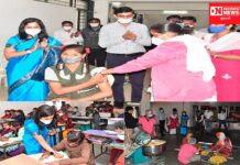 છોટાઉદેપુરમાં 15 થી 18 વર્ષની વયના બાળકોને કોરોના વેક્સિનેશનમાં જિલ્લા કલેકટર રહ્યા હાજર