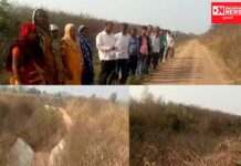 કરજણ ડેમ હાઇલેવલ રીચાર્જ કેનાલમાં જમીન ગુમાવનાર ખેડુતોની ચીમકી વળતર નહિ મળે તો કેનાલ માટી પુરી દઈશું