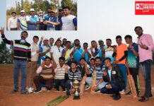 દંડકારણ્ય શાળા સંકુલમાં યોજાયેલ ક્રિકેટ સ્પર્ધામાં સરકારી માધ્યમિક શાળા આહવાની શિક્ષકોની ટીમ વિજેતા