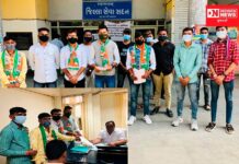 આદિવાસીઓ માટે અપમાનજનક ‘ઈસમો’ શબ્દ વપરાતા નર્મદા યુથ કોંગ્રેસ પ્રમુખ દ્વારા કલેકટરશ્રીને આવેદનપત્ર