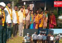 વાંસદાના વાંગણ ગામમાં સરપંચ અને ડેપ્યુટી સરપંચ તરીકે પદભાર સોંપાયો