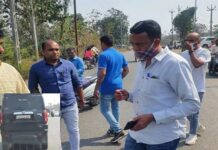 કપરાડાના અંભેટીમાં ભૂમાફિયાની ભૂસ્તર વિભાગ સામે આવી લુખ્ખી દાદાગીરી..