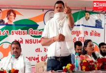 કપરાડા ખાતે વલસાડ જિલ્લા યુથ કોંગ્રેસ NSUIના ઉપક્રમેમળી કારોબારી બેઠક