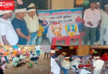 ધરમપુરના પૈખડ ગામમાં બાબા સાહેબની 131 જન્મજયંતીની થઇ ઉજવણી