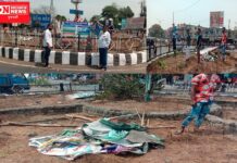 Decision newsએ ધ્યાન દોર્યું અને સરપંચએ કરી સરાહનીય કામગીરી, રાનકુવા ઘેરિયા સર્કલ પરથી બેનરો હટાવાયા