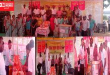 ઉચ્છલના 16 ગામડાઓમાં દિવાળી બેન ટૃસ્ટ અને જન પ્રતિનિધિઓ દ્વારા અપાઈ સાધન સહાય