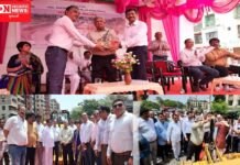 વાપી તાલુકાના છરવાડામાં આર.સી.સી લાઇનિંગનું મંત્રી શ્રી કનુભાઇ દેસાઇના હસ્તે થયો શુભારંભ થયો