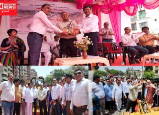 વાપી તાલુકાના છરવાડામાં આર.સી.સી લાઇનિંગનું મંત્રી શ્રી કનુભાઇ દેસાઇના હસ્તે થયો શુભારંભ થયો