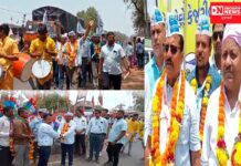 ઉમરગામ થી અંબાજી સુધીની AAP-BTP પરિવર્તન યાત્રાનું કપરાડામાં થયું ભવ્ય સ્વાગત: જુઓ વિડીયો