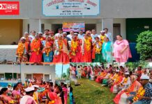 ધરમપુરના બારોલીયા ગ્રામપંચાયત દ્વારા યોજાયો સમૂહ લગ્ન કાર્યક્રમ..