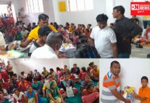 બીલીમોરામાં શાળાની શરુવાતમાં યુથ ઓફ ધોડિયા સમાજ દ્વારા રાહતદરે નોટબુક વિતરણ