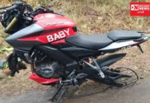 ચીખલીના ઘોડવણી ગામમાં થયેલા અકસ્માતમાં બાઈકના સ્પેરપાર્ટ ચોરાયા: પોલીસ તપાસ શરુ