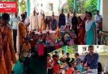 ધરમપુરના હનમતમાળ ગામની પ્રા. શાળામાં કન્યા કેળવણી મહોત્સવ અને શાળા પ્રવેસોત્સવ-2022ની થઇ ઉજવણી