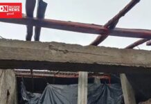 વાવઝોડા સાથે આવેલા વરસાદમાં ધરમપુરના ચિચોઝર- કેળવણી ગામના ઘરોના ઉડયા પતરા..